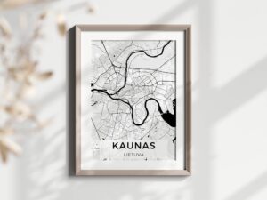 Žemėlapis "Kaunas"
