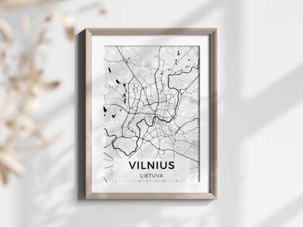 Žemėlapis "Vilnius"