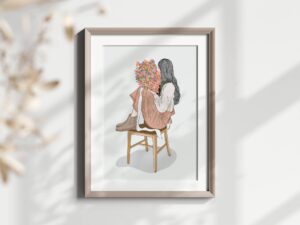 Plakatas AKIMIRKOS KALBA