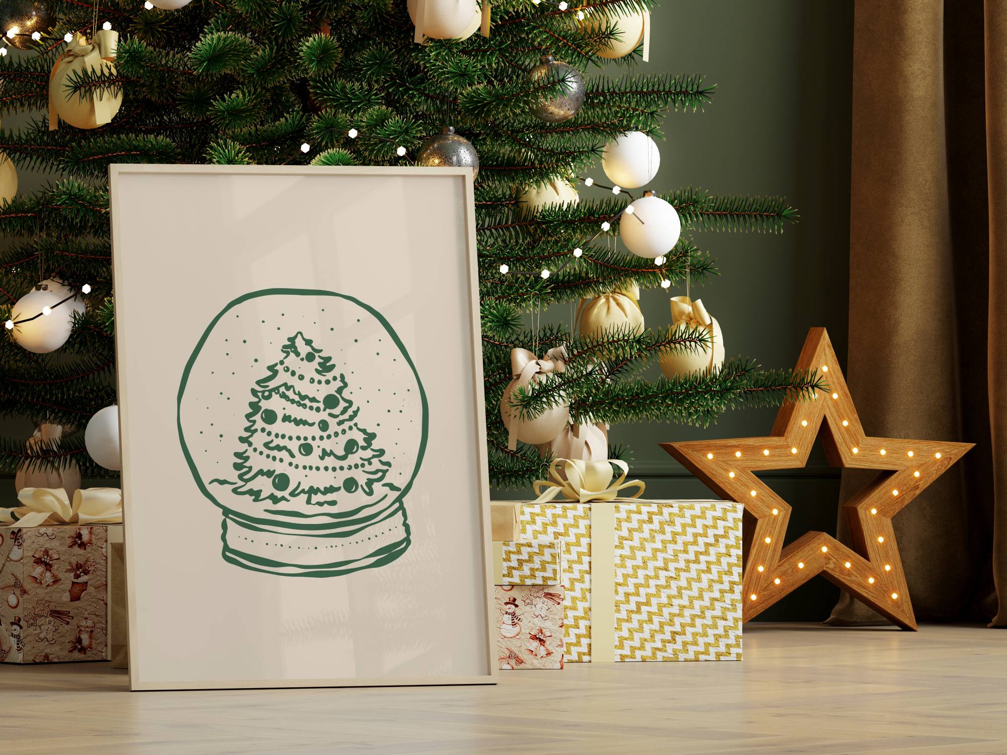 Plakatas EGLUTĖ SNIEGO GAUBLYJE - Image 2