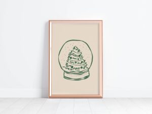 Plakatas EGLUTĖ SNIEGO GAUBLYJE