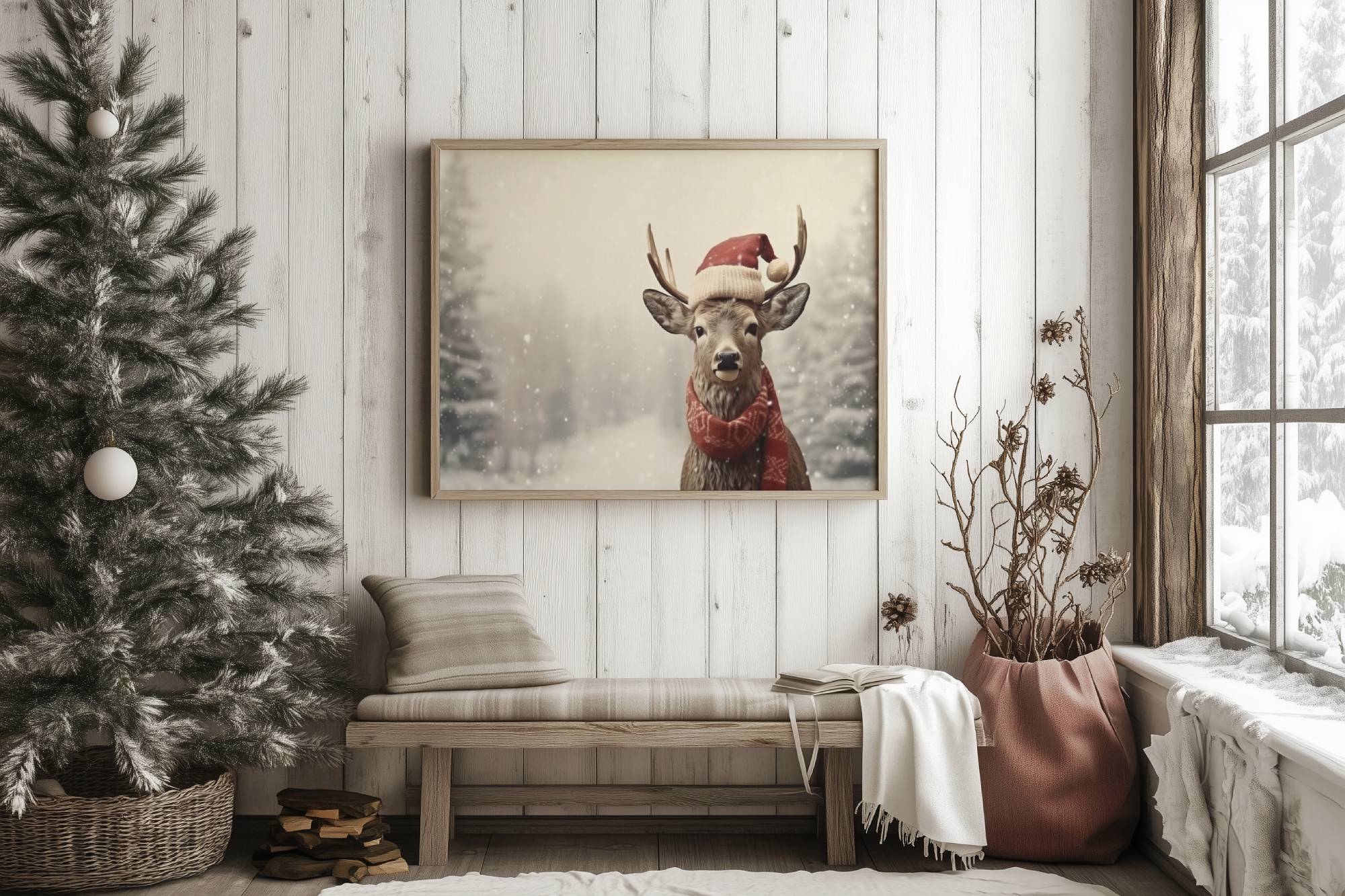 Plakatas ELNIAS LAUKIA KALĖDŲ - Image 2