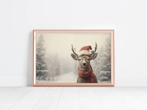 Plakatas ELNIAS LAUKIA KALĖDŲ