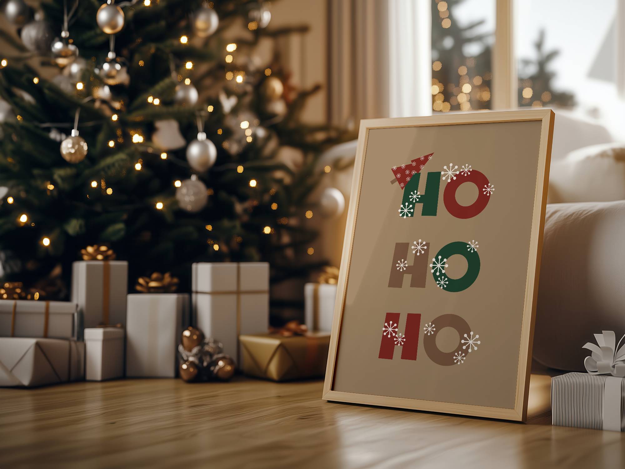 Plakatas HO HO HO - Image 2