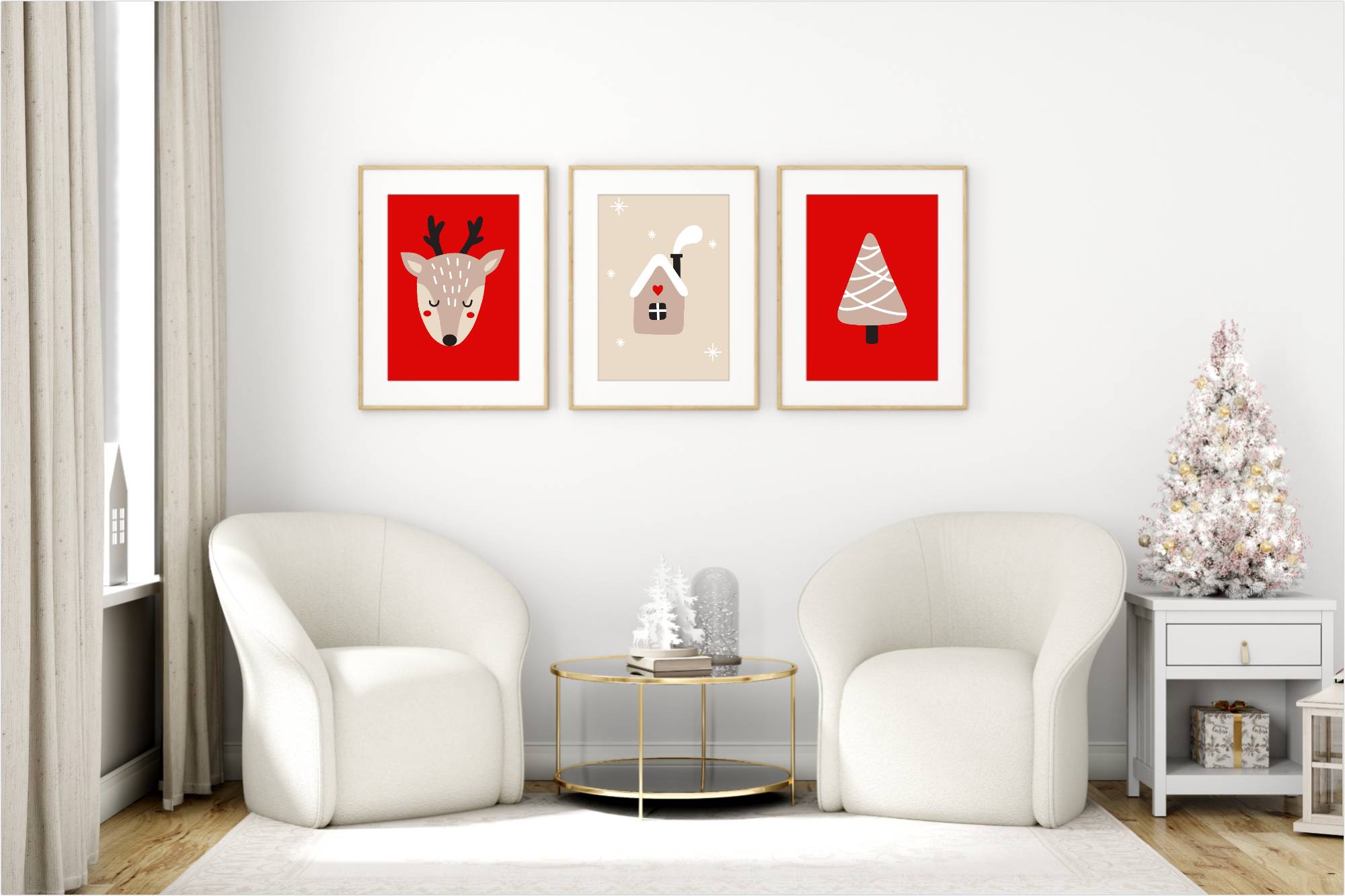 Plakatas MAŽA KALĖDŲ ISTORIJA - Image 2