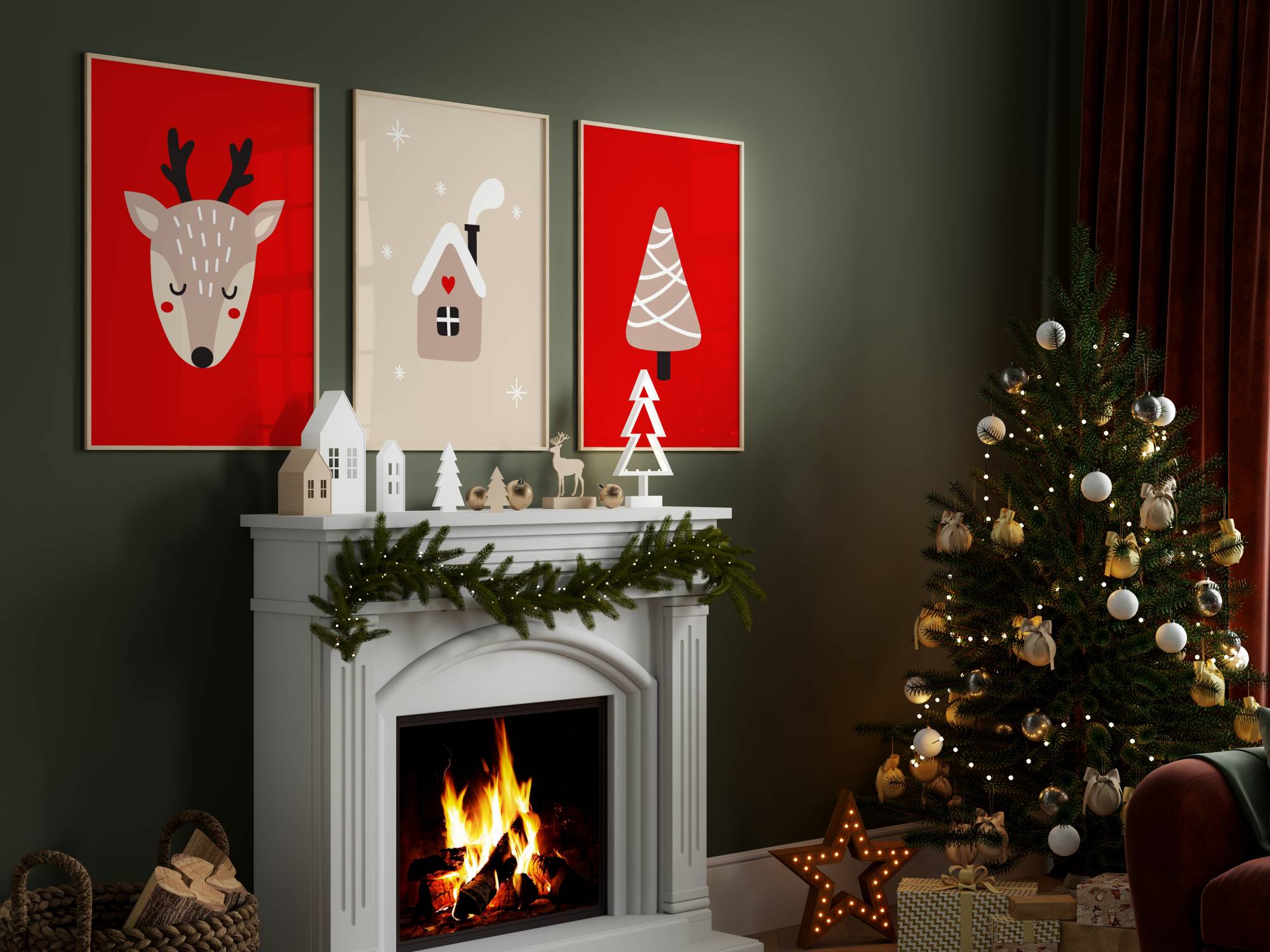 Plakatas MAŽA KALĖDŲ ISTORIJA - Image 4