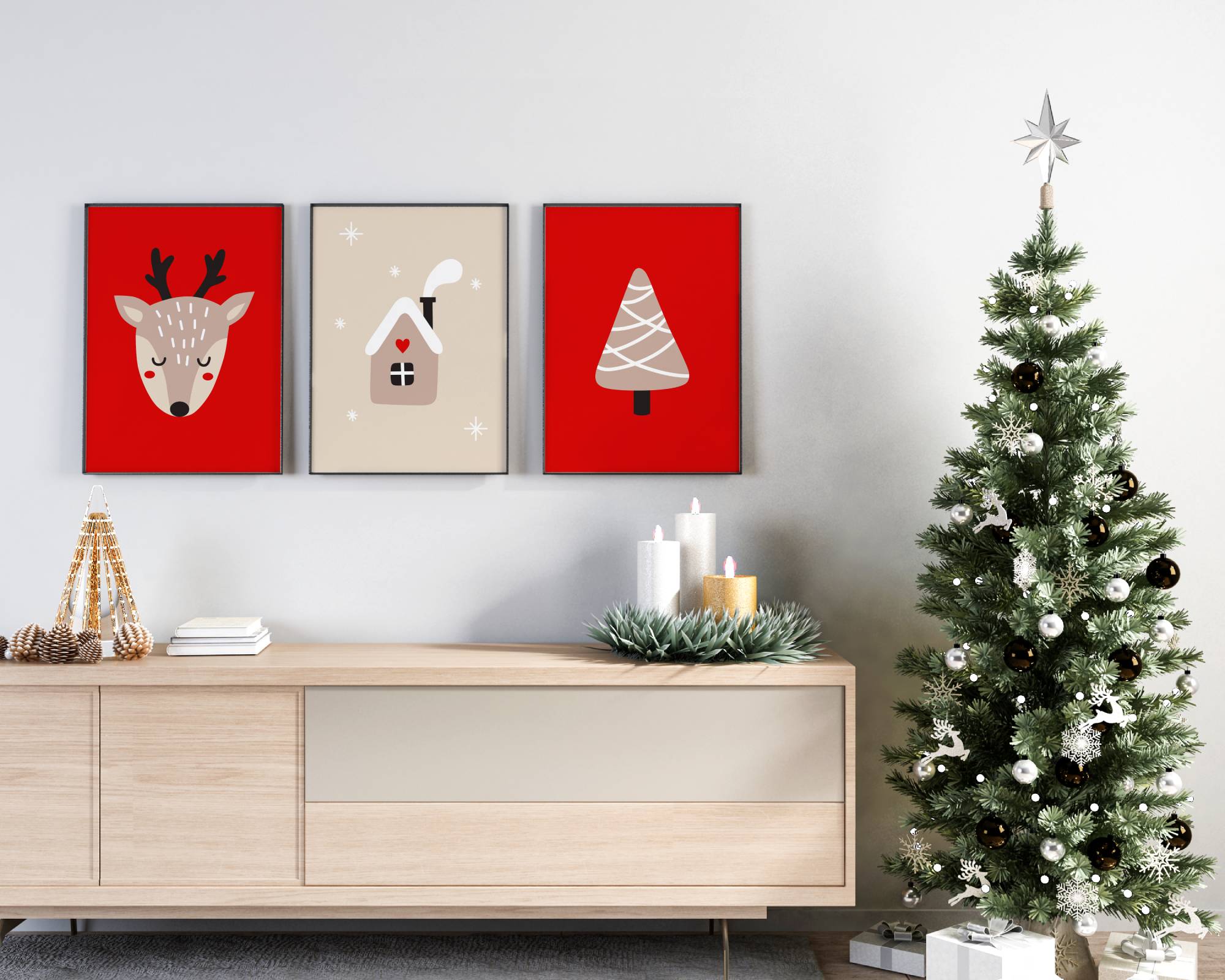 Plakatas MAŽA KALĖDŲ ISTORIJA - Image 5