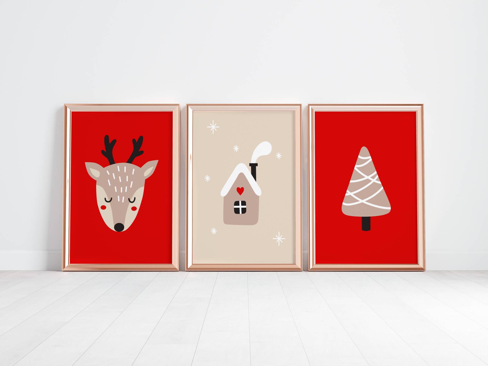 Plakatas MAŽA KALĖDŲ ISTORIJA