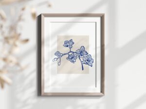 Plakatas ORCHIDĖJOS ŽIEDAI