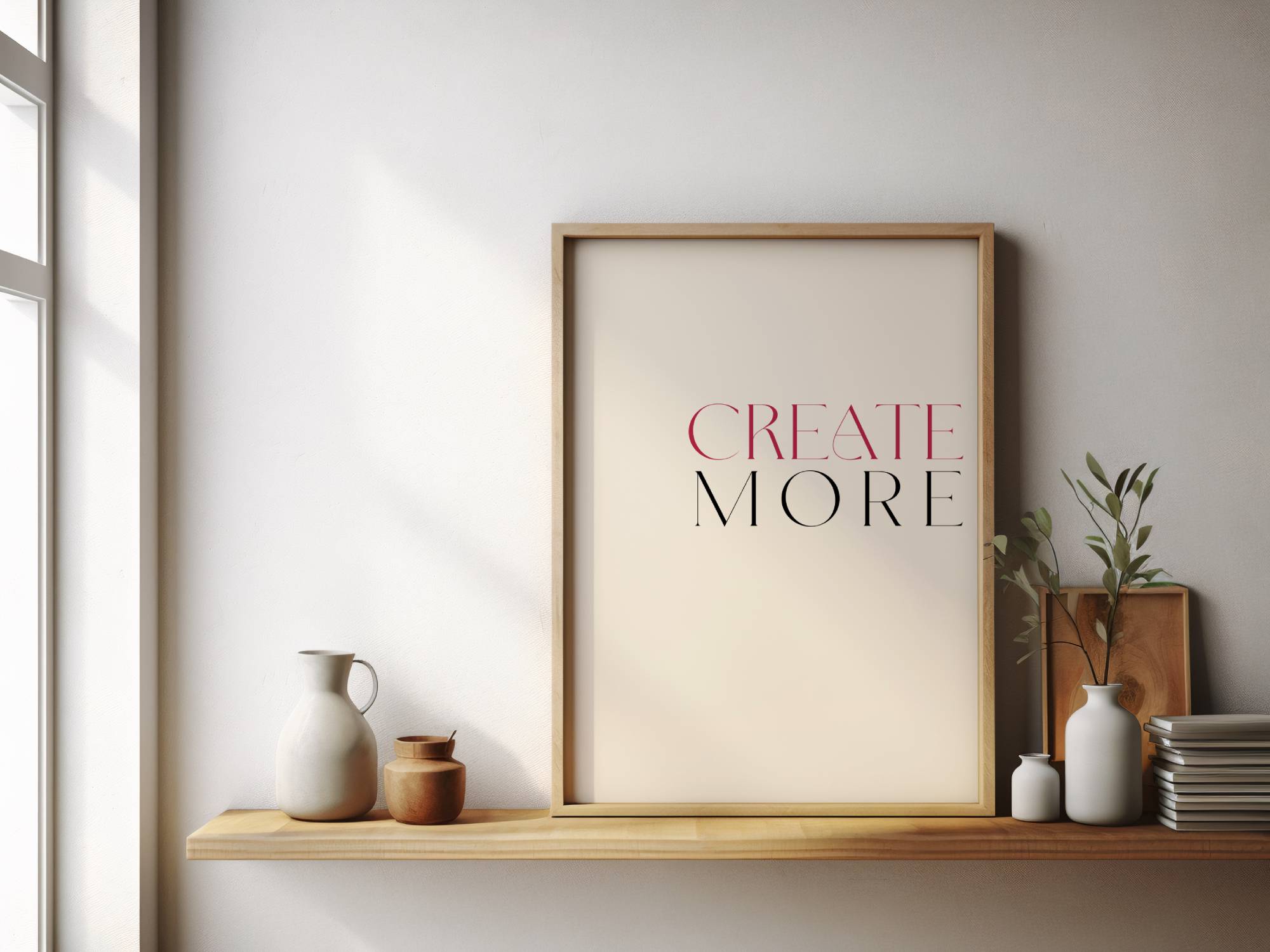 Plakatas CREATE MORE - Image 3